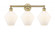 Cindyrella - 3 Light - 26 inch - Brushed Brass - Bath Vanity Light (3442|616-3W-BB-G651-8)