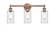 Clymer - 3 Light - 22 inch - Antique Copper - Bath Vanity Light (3442|616-3W-AC-G802)