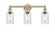 Clymer - 3 Light - 22 inch - Antique Brass - Bath Vanity Light (3442|616-3W-AB-G804)