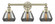Fulton - 3 Light - 25 inch - Antique Brass - Bath Vanity Light (3442|616-3W-AB-G173)