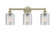 Cobbleskill - 3 Light - 23 inch - Antique Brass - Bath Vanity Light (3442|616-3W-AB-G112)