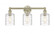 Cobbleskill - 3 Light - 23 inch - Antique Brass - Bath Vanity Light (3442|616-3W-AB-G1113)