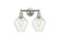 Cindyrella - 2 Light - 17 inch - Satin Nickel - Bath Vanity Light (3442|616-2W-SN-G654-8)