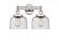 Bell - 2 Light - 17 inch - Polished Nickel - Bath Vanity Light (3442|616-2W-PN-G74)