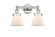 Cone - 2 Light - 15 inch - Polished Nickel - Bath Vanity Light (3442|616-2W-PN-G61)