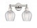 Norfolk - 2 Light - 15 inch - Polished Nickel - Bath Vanity Light (3442|616-2W-PN-G462-6)