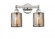 Cobbleskill - 2 Light - 14 inch - Polished Nickel - Bath Vanity Light (3442|616-2W-PN-G116)