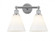 Berkshire - 2 Light - 17 inch - Polished Chrome - Bath Vanity Light (3442|616-2W-PC-GBC-81)