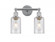 Clymer - 2 Light - 13 inch - Polished Chrome - Bath Vanity Light (3442|616-2W-PC-G804)