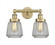 Chatham - 2 Light - 16 inch - Brushed Brass - Bath Vanity Light (3442|616-2W-BB-G142)