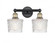 Niagara - 2 Light - 16 inch - Black Antique Brass - Bath Vanity Light (3442|616-2W-BAB-G402)
