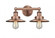 Edison - 2 Light - 17 inch - Antique Copper - Bath Vanity Light (3442|616-2W-AC-M3-AC)