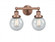 Beacon - 2 Light - 15 inch - Antique Copper - Bath Vanity Light (3442|616-2W-AC-G204-6)