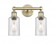 Clymer - 2 Light - 13 inch - Antique Brass - Bath Vanity Light (3442|616-2W-AB-G804)
