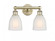 Brookfield - 2 Light - 15 inch - Antique Brass - Bath Vanity Light (3442|616-2W-AB-G441)