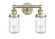 Dover - 2 Light - 14 inch - Antique Brass - Bath Vanity Light (3442|616-2W-AB-G314)
