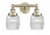 Colton - 2 Light - 15 inch - Antique Brass - Bath Vanity Light (3442|616-2W-AB-G302)