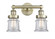 Canton - 2 Light - 14 inch - Antique Brass - Bath Vanity Light (3442|616-2W-AB-G182S)
