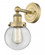 Beacon - 1 Light - 6 inch - Brushed Brass - Sconce (3442|616-1W-BB-G202-6)
