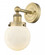 Beacon - 1 Light - 6 inch - Brushed Brass - Sconce (3442|616-1W-BB-G201-6)