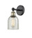Caledonia - 1 Light - 5 inch - Black Antique Brass - Sconce (3442|616-1W-BAB-G259)