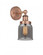 Bell - 1 Light - 5 inch - Antique Copper - Sconce (3442|616-1W-AC-G53)