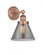 Cone - 1 Light - 8 inch - Antique Copper - Sconce (3442|616-1W-AC-G43)