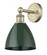 Plymouth - 1 Light - 8 inch - Antique Brass - Sconce (3442|616-1W-AB-MBD-75-GR)