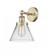 Cone - 1 Light - 8 inch - Antique Brass - Sconce (3442|616-1W-AB-G42)
