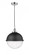 Edison - 1 Light - 13 inch - Polished Chrome - Mini Pendant (3442|616-1PH-PC-HFS-124-BK)