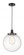 Beacon - 1 Light - 14 inch - Matte Black - Mini Pendant (3442|616-1PH-BK-G204-14)