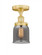 Bell - 1 Light - 5 inch - Satin Gold - Semi-Flush Mount (3442|616-1F-SG-G53)