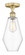 Cindyrella - 1 Light - 7 inch - Brushed Brass - Semi-Flush Mount (3442|616-1F-BB-G652-7)