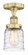 Bell - 1 Light - 5 inch - Brushed Brass - Semi-Flush Mount (3442|616-1F-BB-G513)