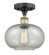 Gorham - 1 Light - 10 inch - Black Antique Brass - Semi-Flush Mount (3442|616-1F-BAB-G249)