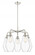 Cindyrella - 5 Light - 25 inch - Polished Nickel - Chandelier (3442|516-5CR-PN-G652-7)