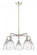 Brookfield - 5 Light - 24 inch - Polished Nickel - Chandelier (3442|516-5CR-PN-G442)