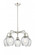 Salina - 5 Light - 24 inch - Polished Nickel - Chandelier (3442|516-5CR-PN-G292)