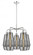 Windham - 5 Light - 25 inch - Polished Chrome - Chandelier (3442|516-5CR-PC-G683-7)