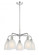 Brookfield - 5 Light - 24 inch - Polished Chrome - Chandelier (3442|516-5CR-PC-G441)