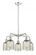 Caledonia - 5 Light - 23 inch - Polished Chrome - Chandelier (3442|516-5CR-PC-G259)