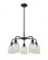 Caledonia - 5 Light - 23 inch - Matte Black - Chandelier (3442|516-5CR-BK-G2511)