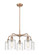 Cobbleskill - 5 Light - 23 inch - Antique Copper - Chandelier (3442|516-5CR-AC-G1113)