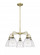 Bristol - 5 Light - 26 inch - Antique Brass - Chandelier (3442|516-5CR-AB-GBD-754)