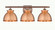 Adirondack - 3 Light - 28 inch - Antique Copper - Bath Vanity Light (3442|516-3W-AC-M14-AC)