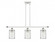 Nestbrook - 3 Light - 36 inch - White Polished Chrome - Multi Pendant (3442|516-3I-WPC-M18-PC)