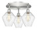 Cindyrella - 3 Light - 20 inch - Satin Nickel - Semi-Flush Mount (3442|516-3C-SN-G654-8)