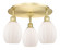 Eaton - 3 Light - 17 inch - Satin Gold - Semi-Flush Mount (3442|516-3C-SG-G81)