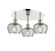 Fenton - 3 Light - 18 inch - Polished Nickel - Semi-Flush Mount (3442|516-3C-PN-G92)