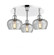 Fenton - 3 Light - 18 inch - Polished Chrome - Semi-Flush Mount (3442|516-3C-PC-G92)